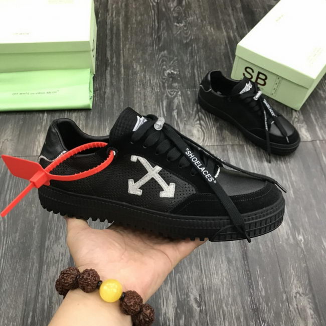 Off White Low Cut Shoes Mens ID:202104f191
